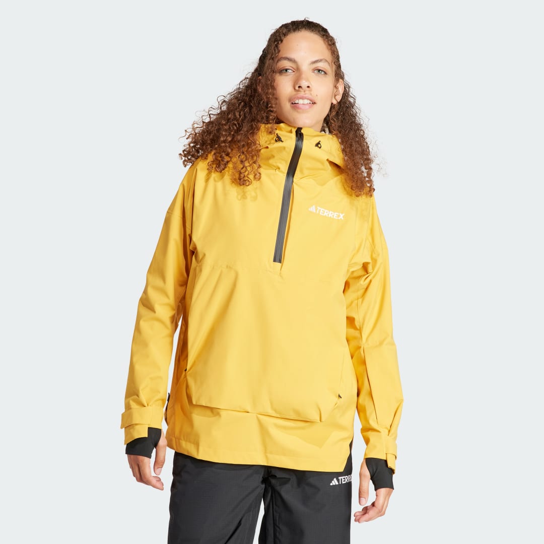 Ветровка adidas Performance Terrex Xperior 2L Lined RAIN.RDY Жълто | BWF62, 1