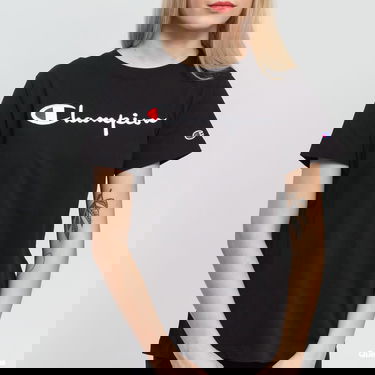 Тениска Champion S Logo Черно | 110992 KK001, 2