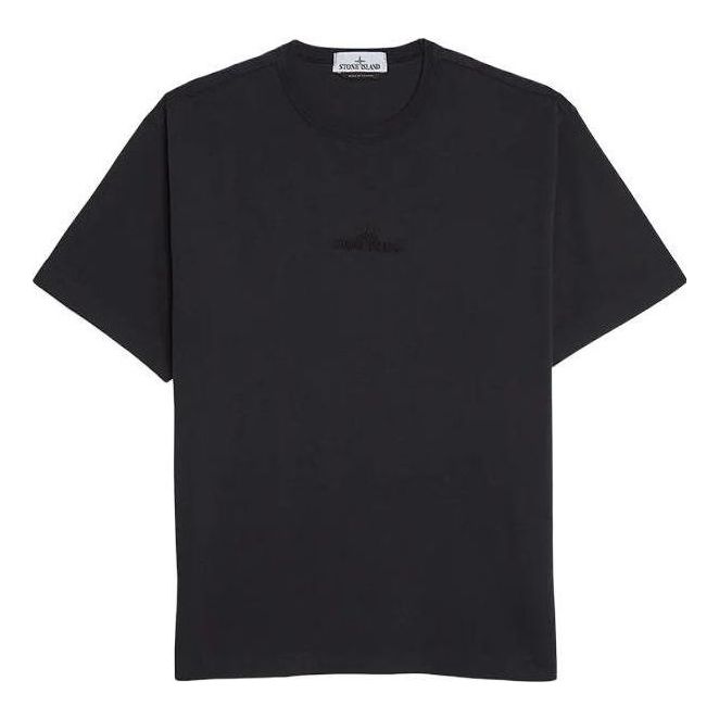 Тениска Stone Island Logo T-Shirt Черно | 781520444-V0020