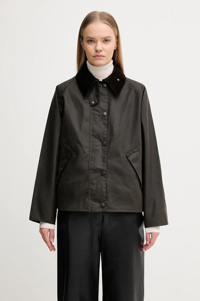 Яке Barbour Barbour Transport Wax Jacket Зелено | LWX1410OL71