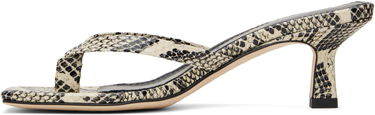 Аксесоари Aeyde Aeyde Wilma Leather Toe-Post Heeled Sandals Бежово | A11-HS-LESS55CI72-SS25-100-043, 2