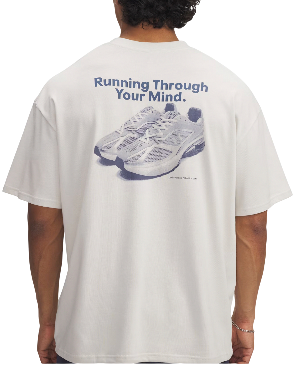 Тениска Under Armour Athletics Heavyweight T-Shirt Бежово | 6004897-110, 1