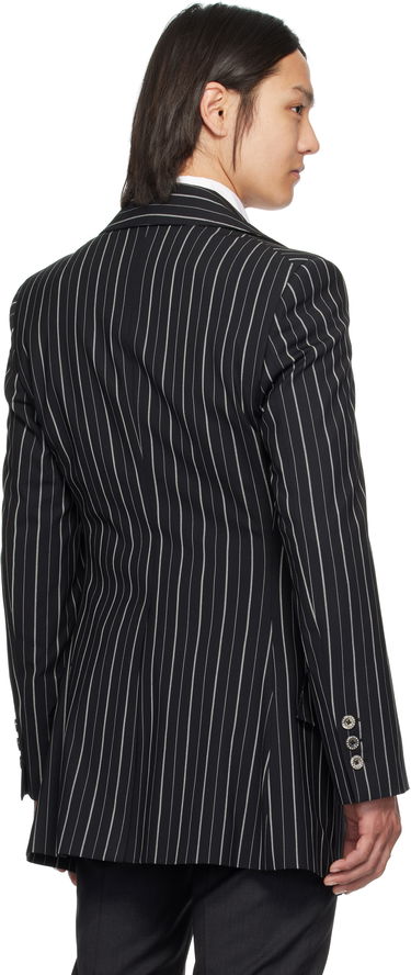 Яке Vivienne Westwood Vivienne Westwood Pinstripe DL Blazer Черно | 2301001Y-W0123-, 2