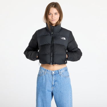 Пухо яке The North Face Cropped Saikuru Jacket Черно | NF0A89JCKT01, 0