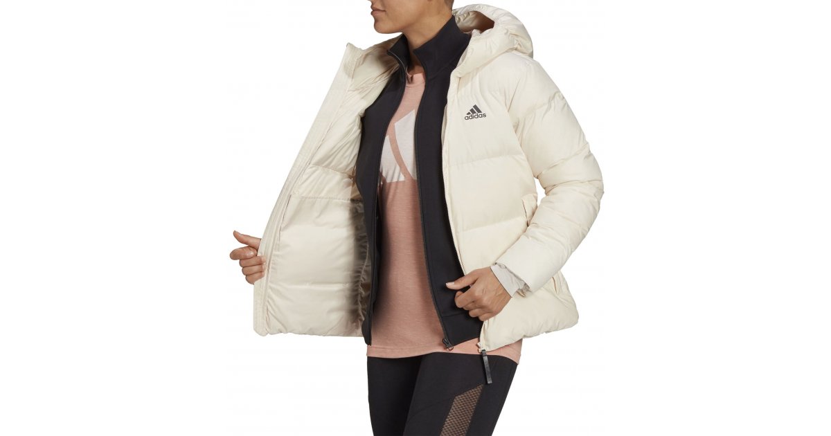 Пухо яке adidas Originals D11 Big Baffle Down Бежово | h14171, 1