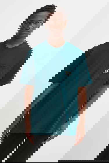 Тениска adidas Originals adidas Originals MG LO SS Pocket T-Shirt Зелено | JY2990, 0