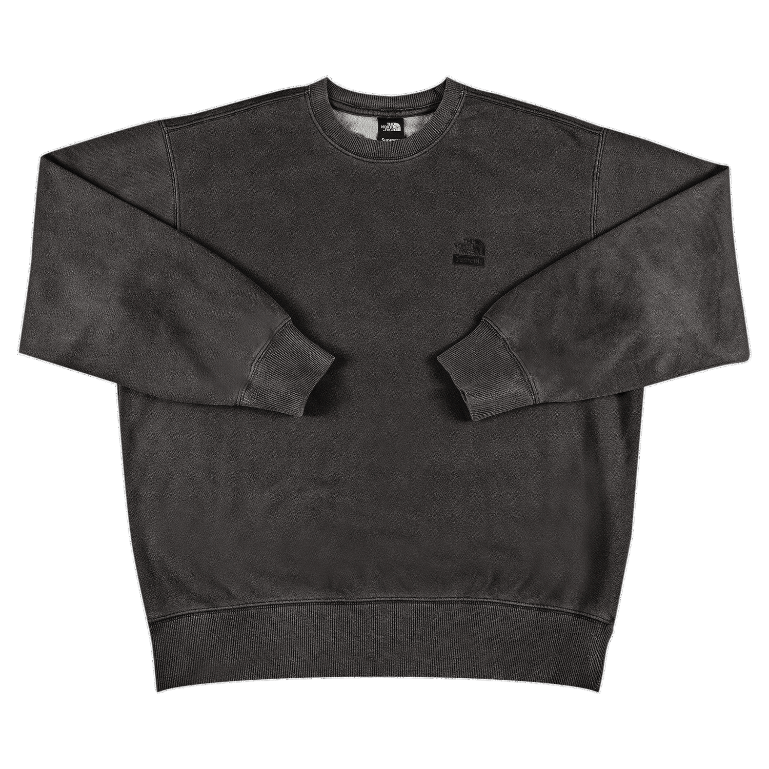 Суитчър Supreme The North Face x Pigment Printed Crewneck Черно | SS21SW2 BLACK, 0