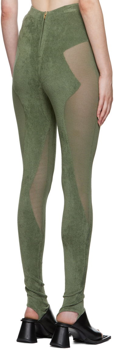Клинове Dion Lee Chenille Leggings Зелено | C7128P22, 2