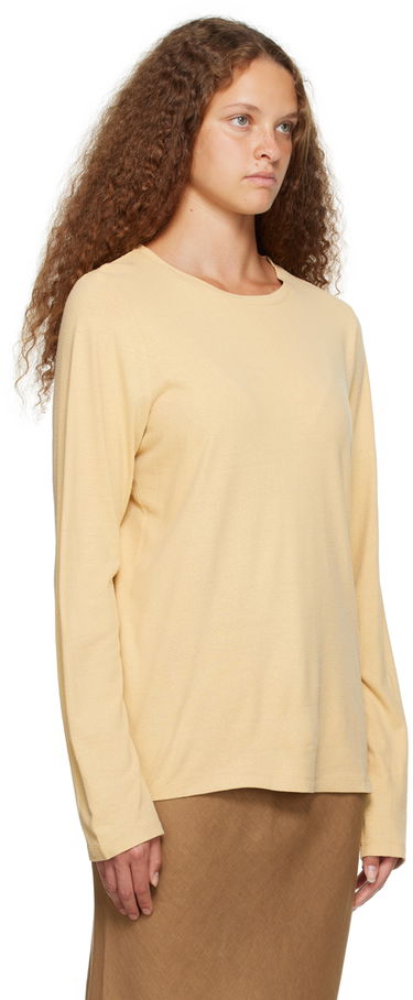 Тениска Baserange Long-Sleeve T-Shirt Жълто | TOSIL-WS-000, 1