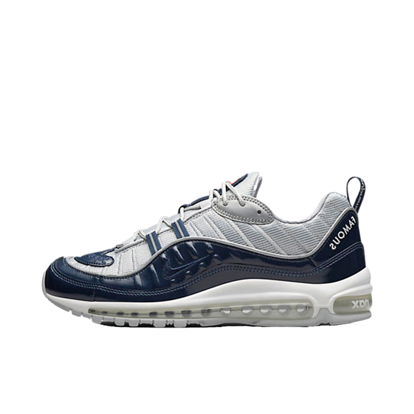 Кецове и обувки Nike Supreme x Air Max 98 "Obsidian" Тъмно синьо | 844694-400