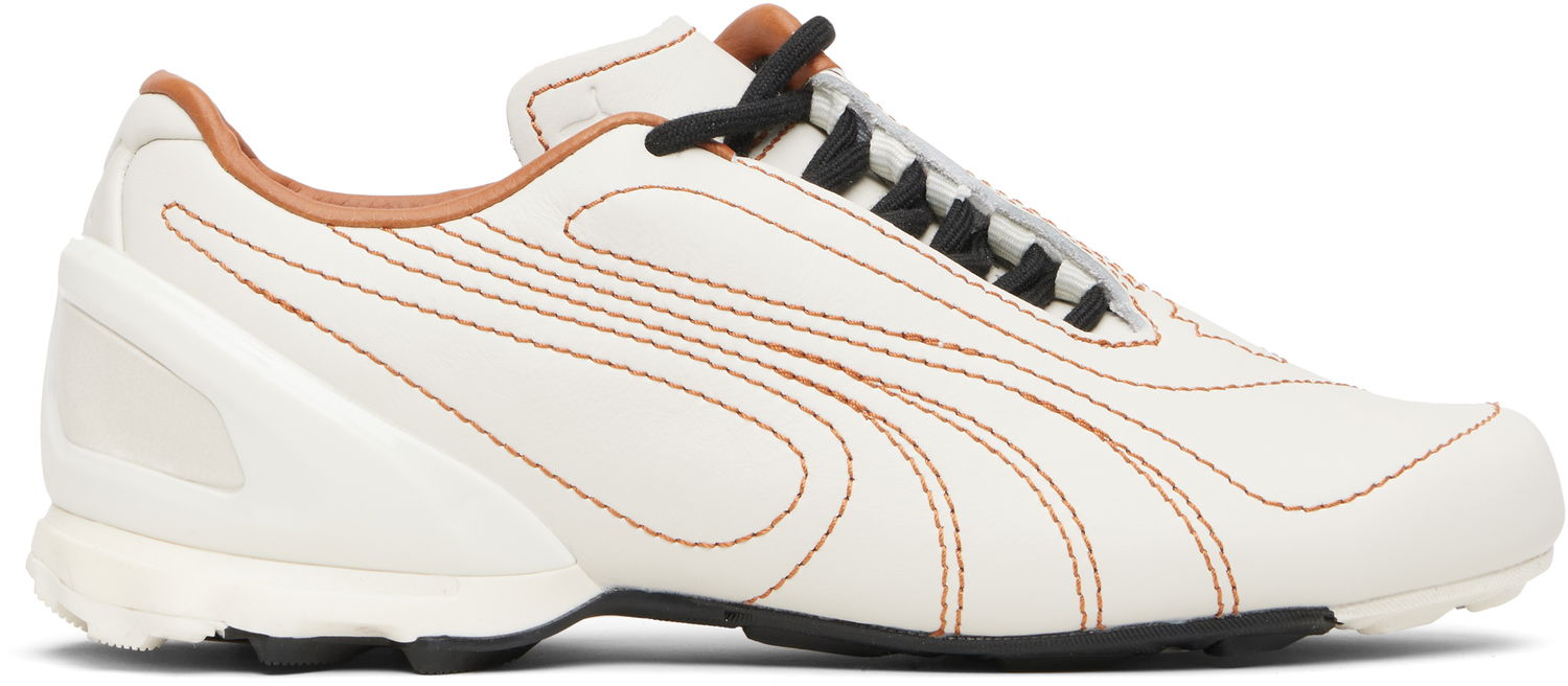 Кецове и обувки Puma SSENSE Exclusive VS-1 Leather Бяло | 40610502, 0