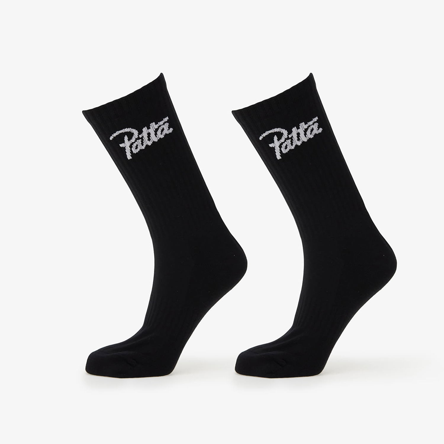 Чорапи Patta Script Logo Sport Socks 2-Pack Черно | POC-BS24-2020-396-0251-001, 0