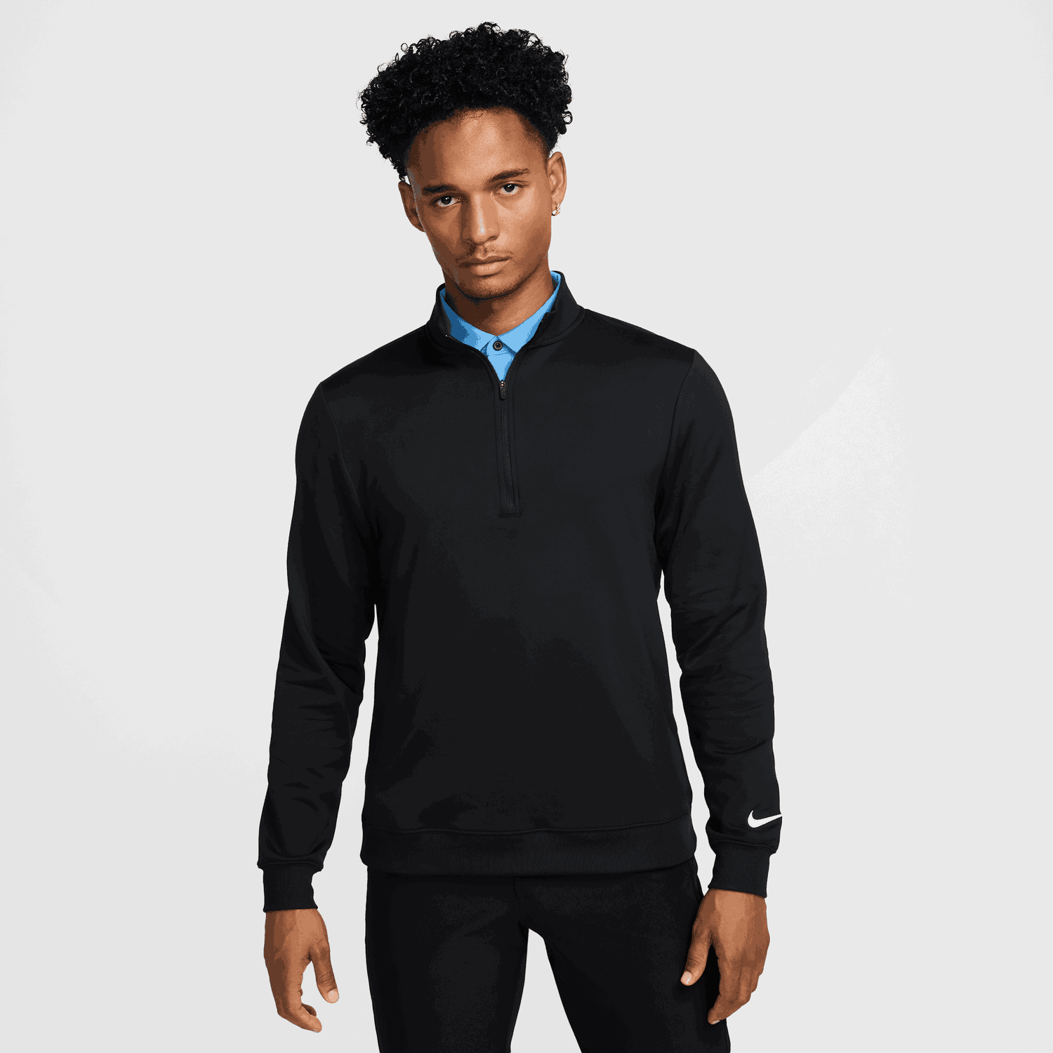 Пуловер Nike Nike Tour Golf Half-Zip Top Черно | FZ7522-010, 0