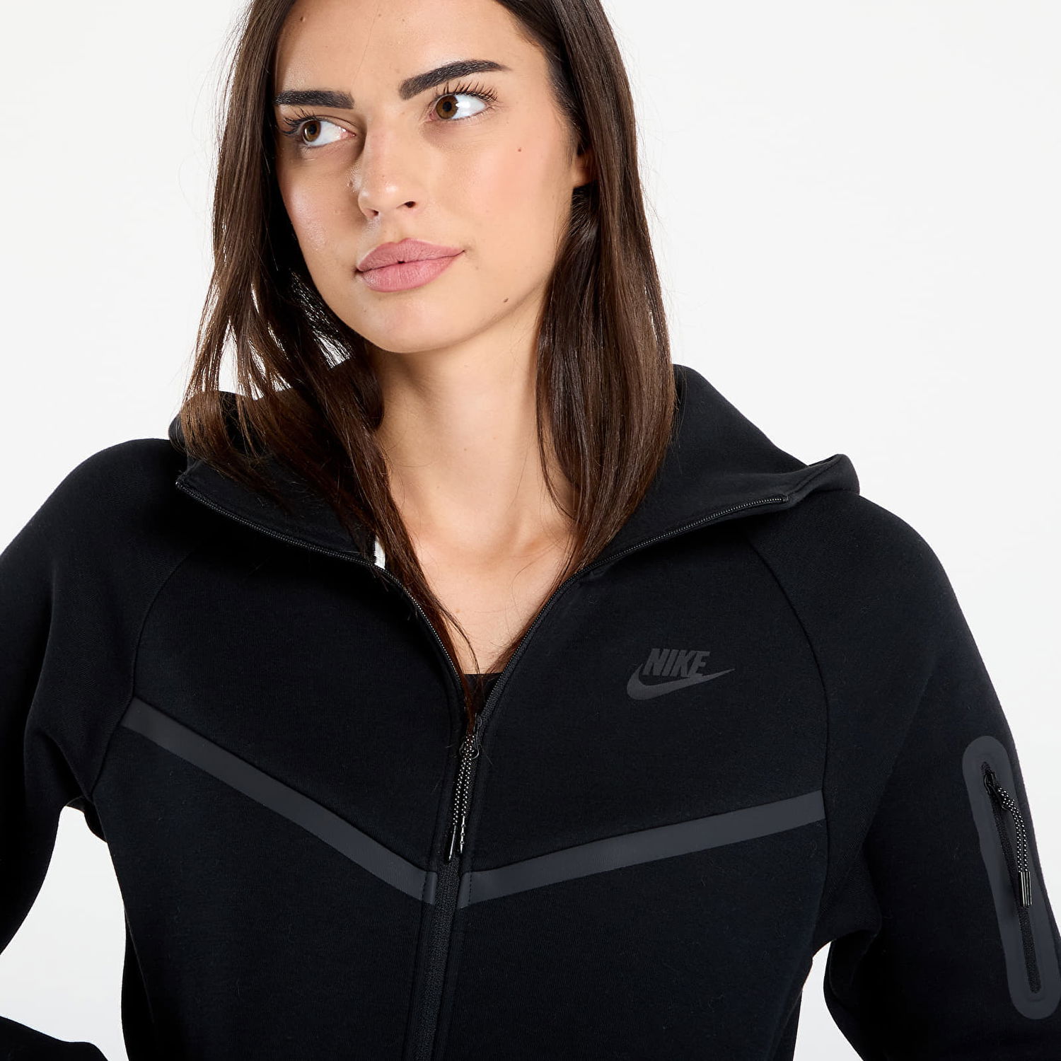 Суитчър Nike Tech Fleece Full-Zip Hoodie Черно | HV6747-010, 1
