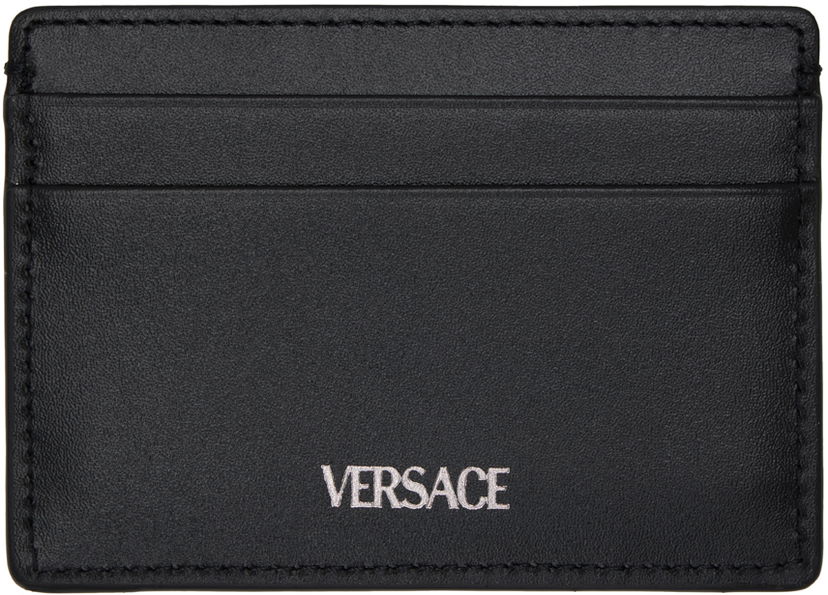 Портфейл Versace Black Barocco Card Черно | 1012892_1A09321