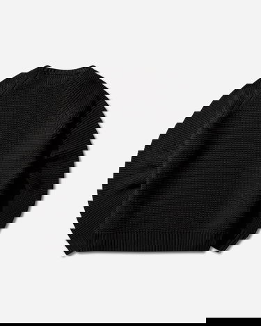 Пуловер Cav Empt Raglan Sleeve Cotton Knit Sweater Черно | CES28KN04 BLACK, 2