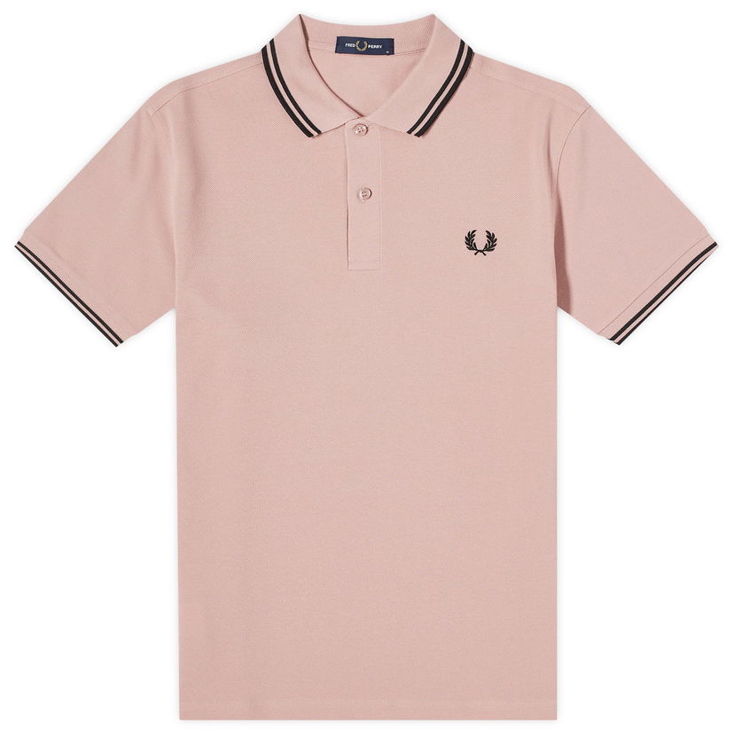 Поло тениска Fred Perry Twin Tipped Розово | M3600-T89