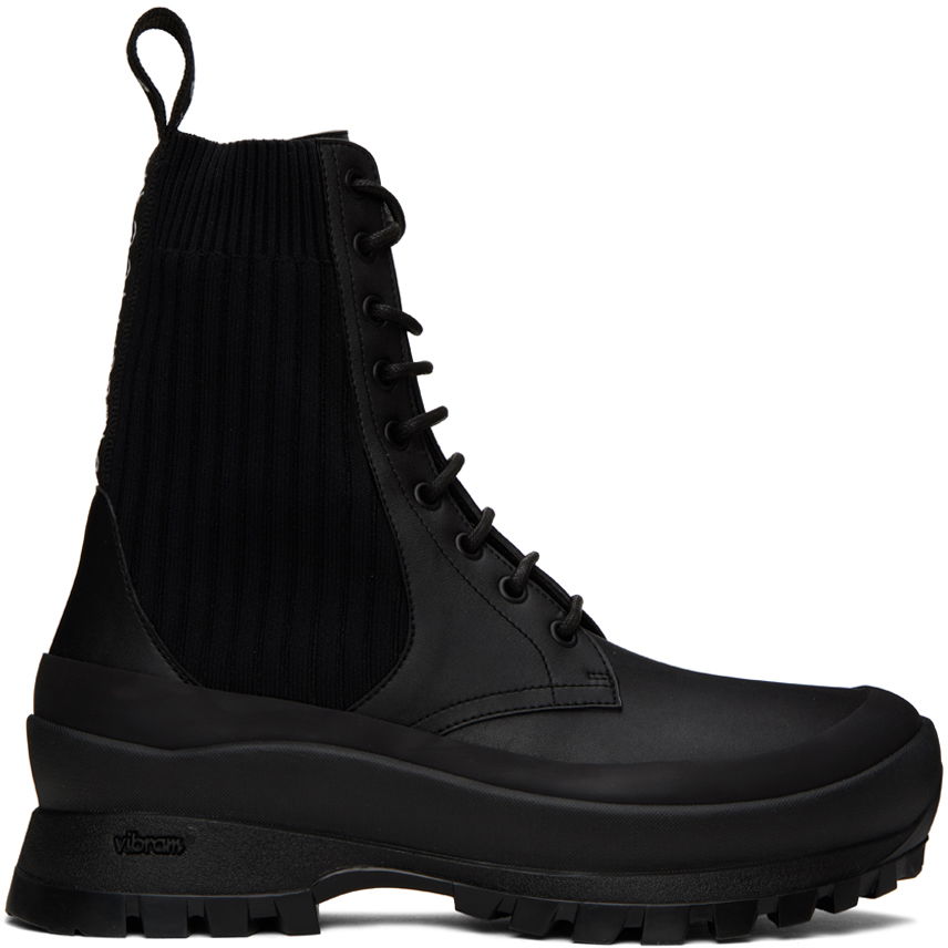 Кецове и обувки Stella McCartney Trace Biker Boots Черно | 810110E00058, 0