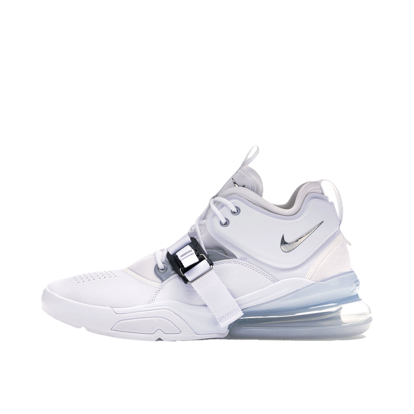 Кецове и обувки Nike Air Force 270 White Metallic Silver Бяло | AH6772-100