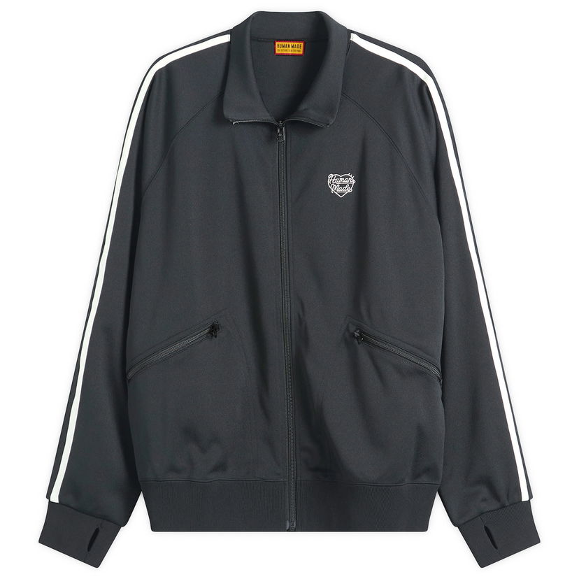 Яке Human Made Human Made Full-Zip Striped Track Jacket Черно | HM30JK042-BLK