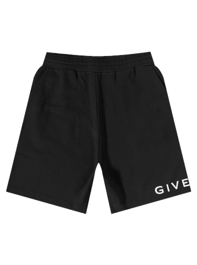 Къси панталони Givenchy Logo Sweat Short Черно | BM51863YAC-001