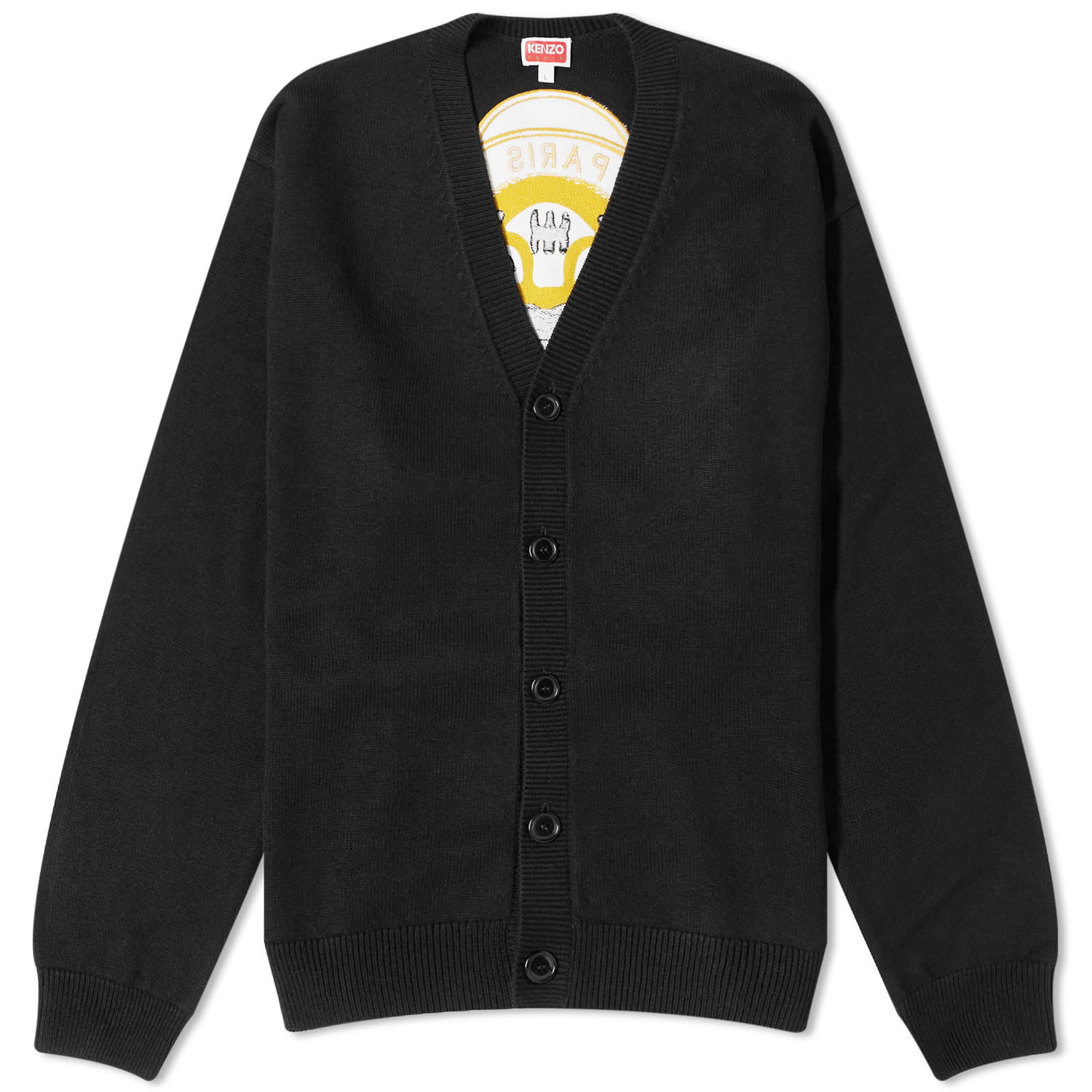 Пуловер KENZO Tiger Academy Cardigan Черно | FD65CA4163BB-99J, 0