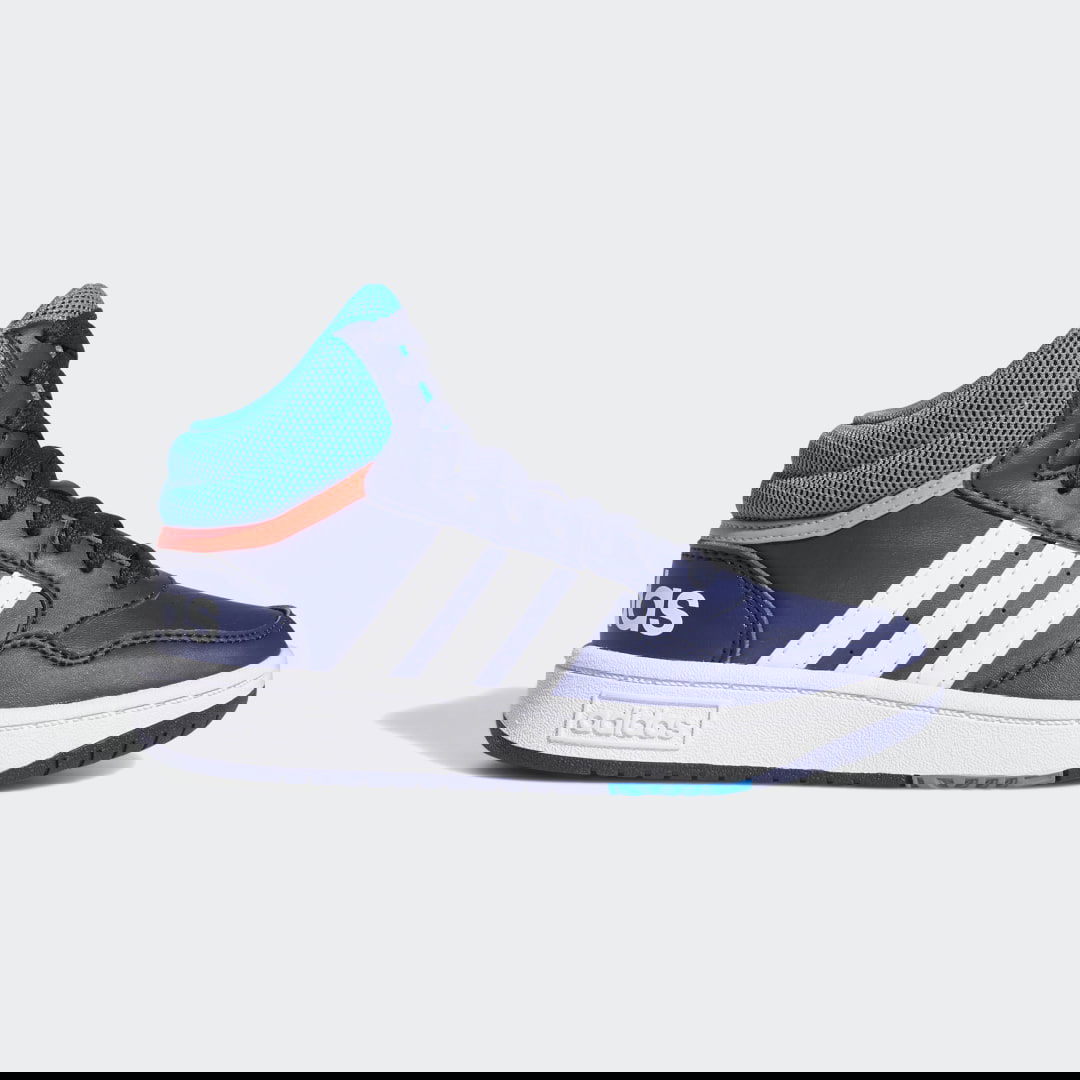 Кецове и обувки adidas Performance Hoops Mid Тъмно синьо | GW0400, 0