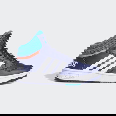 Кецове и обувки adidas Performance Hoops Mid Тъмно синьо | GW0400, 0