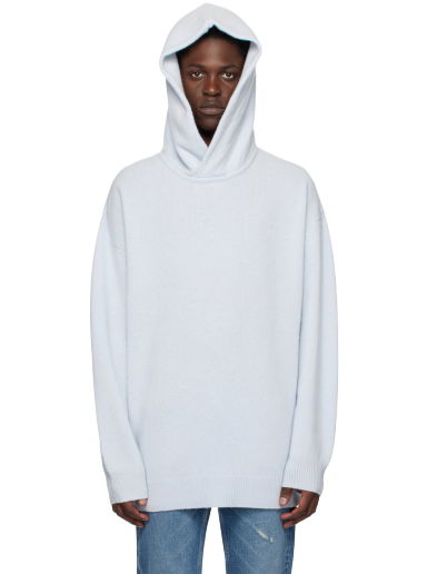 Суитчър Acne Studios Dropped Shoulder Hoodie Синьо | B60241-