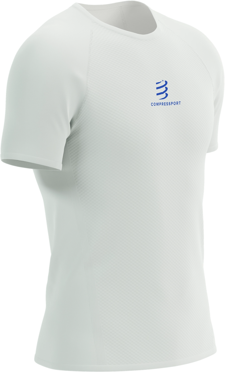 Тениска Compressport Trail Racing Short Sleeve T-Shirt Бяло | atsm1193007, 0