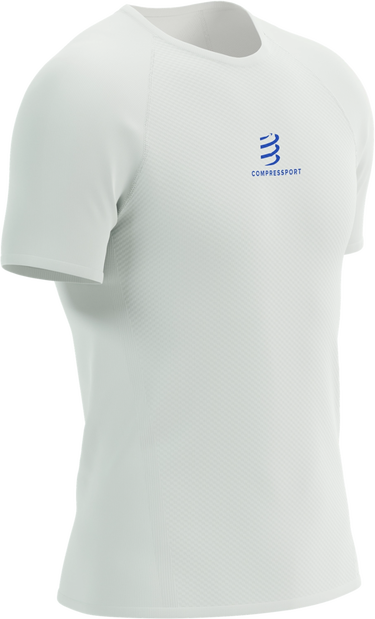 Тениска Compressport Trail Racing Short Sleeve T-Shirt Бяло | atsm1193007, 0