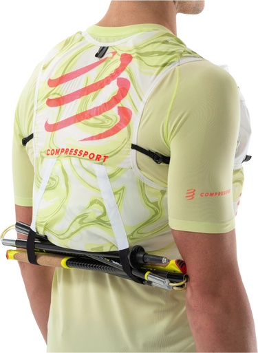 Раница Compressport Ultrun Evo 10 Hydration Vest Бяло | xbpu6060-xbpu6060062, 3
