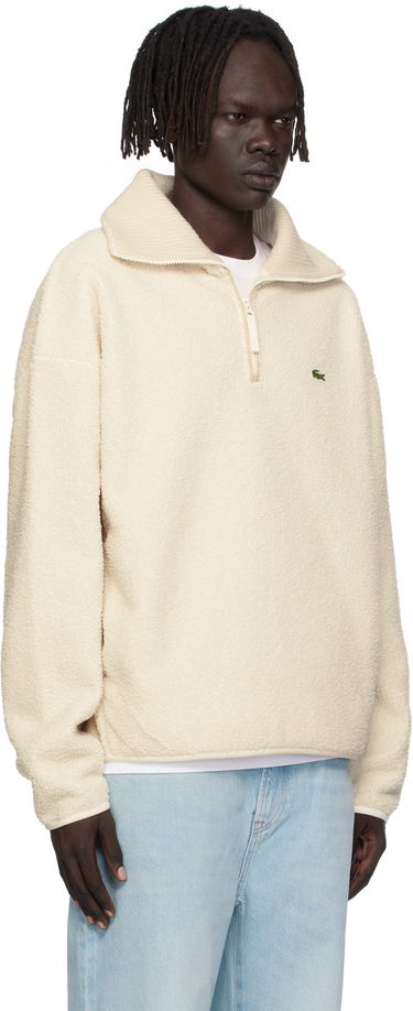 Суитчър Lacoste Lacoste High Zipped Neck Sweatshirt Бежово | SH5500_XFJ, 1
