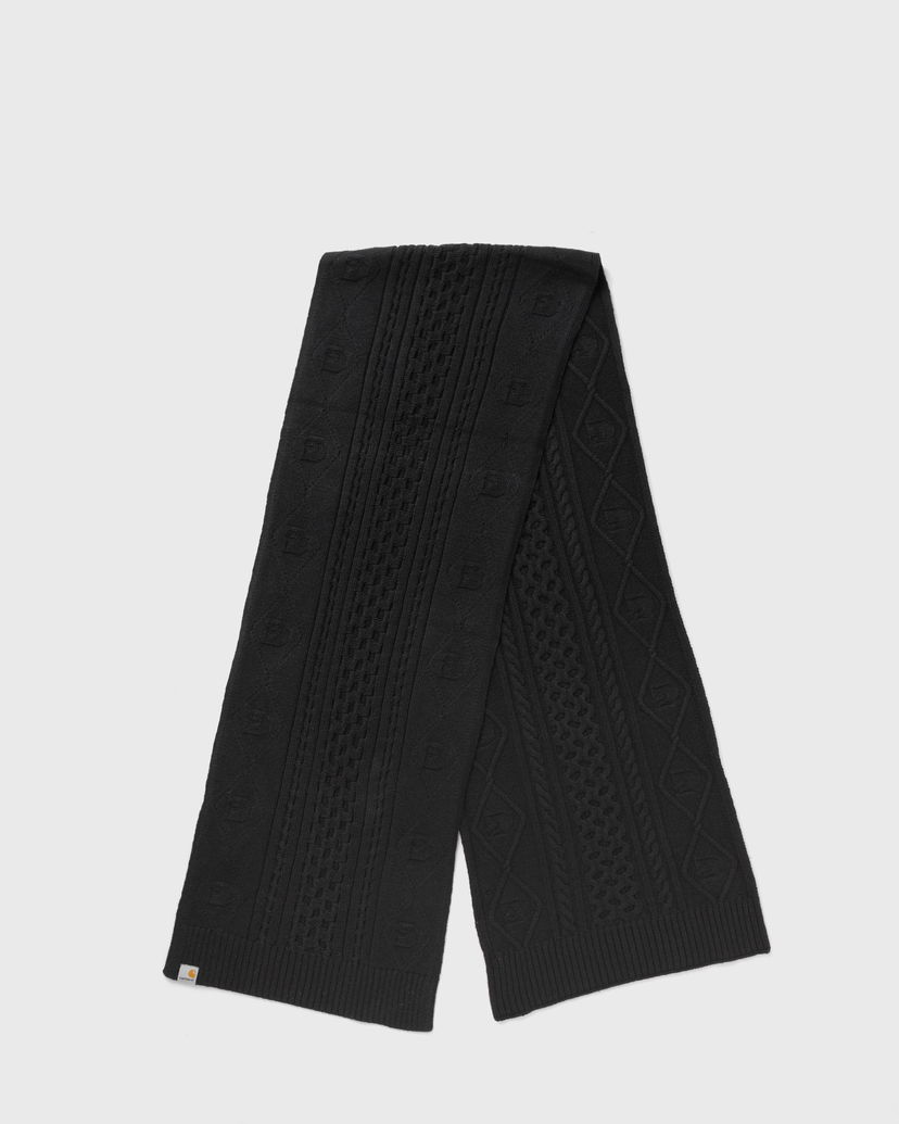 Шал Carhartt WIP Knitted Scarf with Pattern Черно | I035474-89.XX