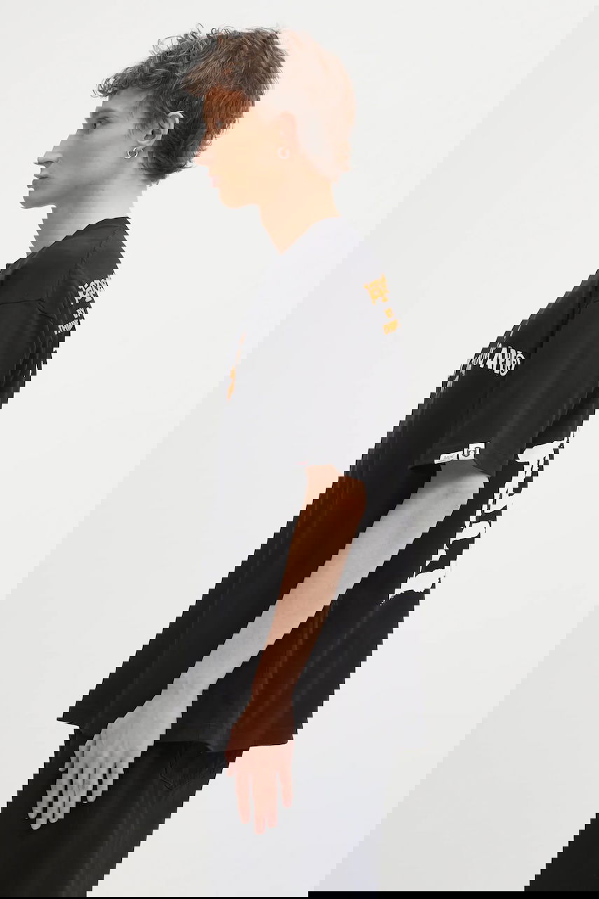 Тениска AAPE by A Bathing Ape Basic APES AND PLANET EARTH Graffiti Print T-Shirt Черно | AAPTEM1644XXO, 1