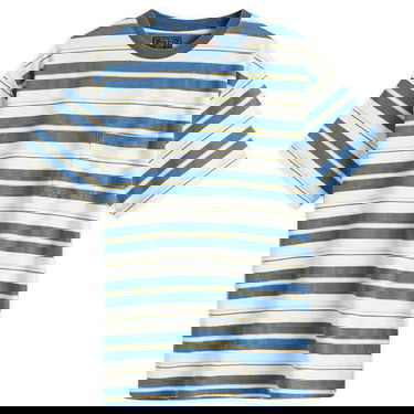 Тениска BEAMS Beams Plus Multi Stripe Pocket T-Shirt, Size Large Синьо | 3804-0087-156-70, 0