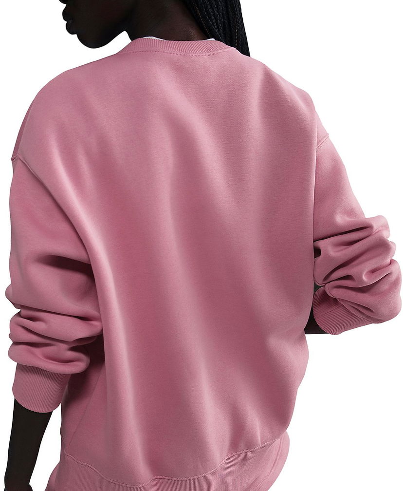 Пуловер Nike Sportswear Phoenix Fleece Oversized Crewneck Sweatshirt Розово | FZ4270-699