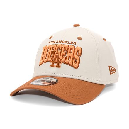 Шапка с козирка New Era 9FORTY MLB White Crown Los Angeles Dodgers Off White / Caramel Brown One Size Кафяво | 60435050