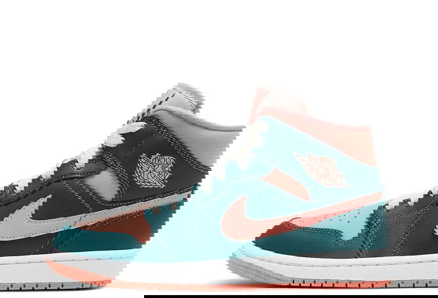 Кецове и обувки Jordan Air Jordan 1 Mid "Dark Teal Green" Зелено | BQ6472-308, 1