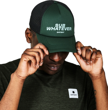 Шапка с козирка Saysky Saysky Statement Trucker Cap Зелено | nuaca401c-301, 2