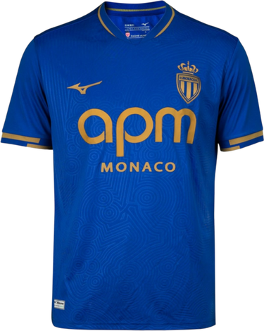 Фланелка Mizuno Mizuno AS Monaco Away Jersey Синьо | p2gacx77-12, 0
