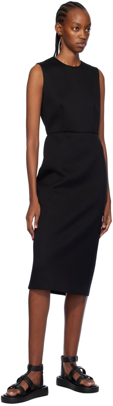 Pокля Max Mara Max Mara Maremar Sleeveless Midi Dress Черно | 2419621021600 MM13074, 3