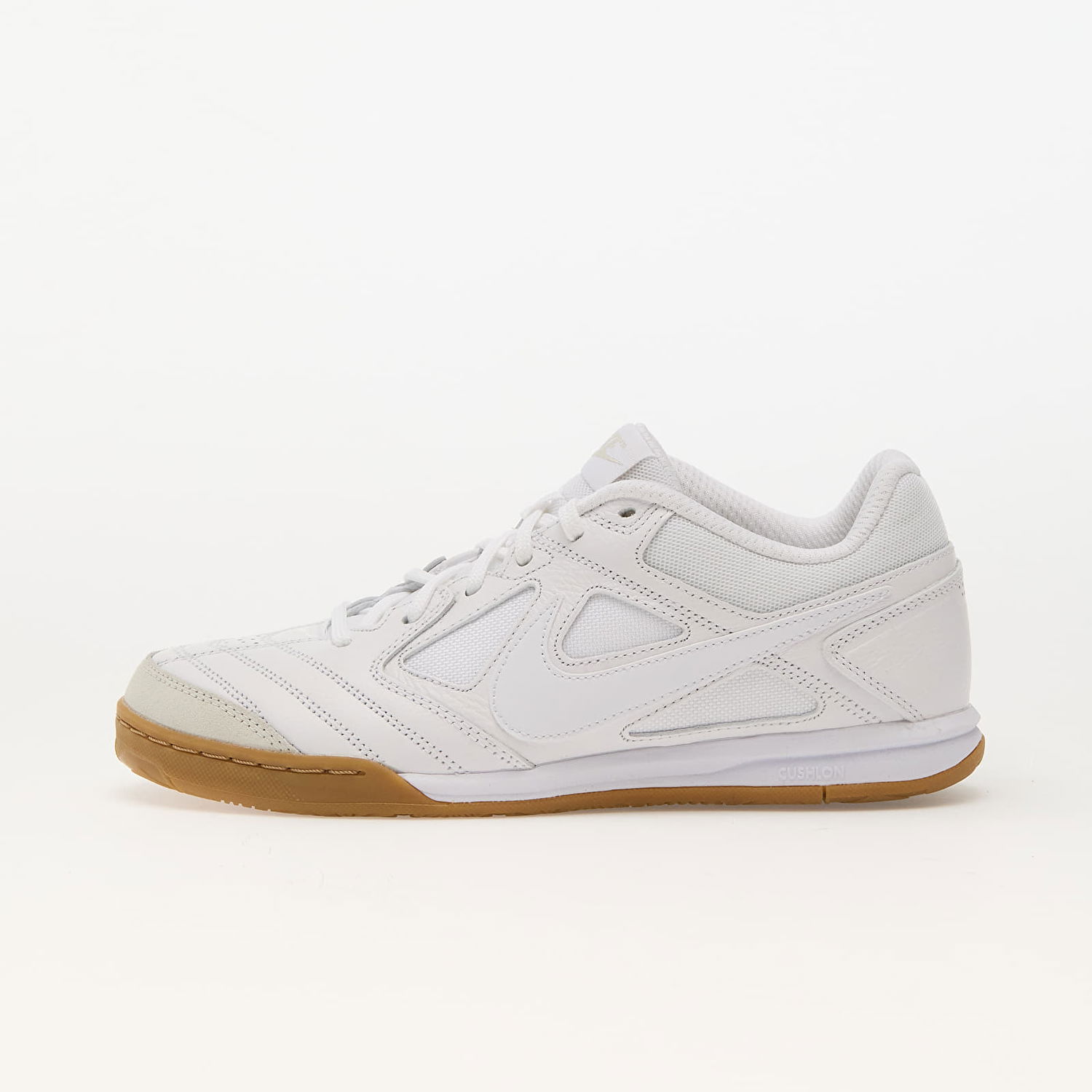 Кецове и обувки Nike Gato White/ White-Gum Light Brown Бяло | HQ6019-100, 0