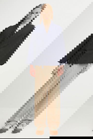 Яке KENZO Kenzo Kimono Wool Jacket Тъмно синьо | FE65VE1409RE, 6