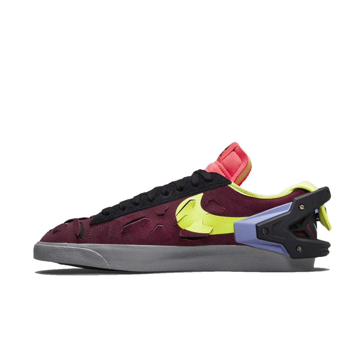 Кецове и обувки Nike Acronym x Blazer Low "Night Maroon" Многоцветен | DN2067-600, 0