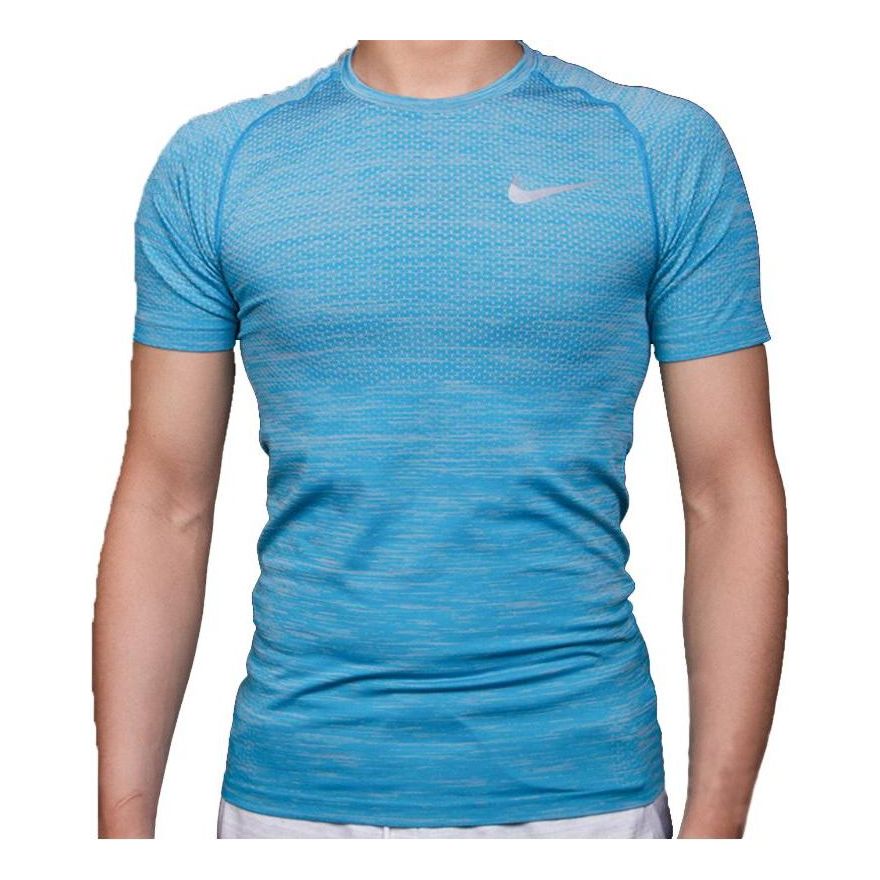 Тениска Nike DF Knit Tee Синьо | AA3006-033, 0