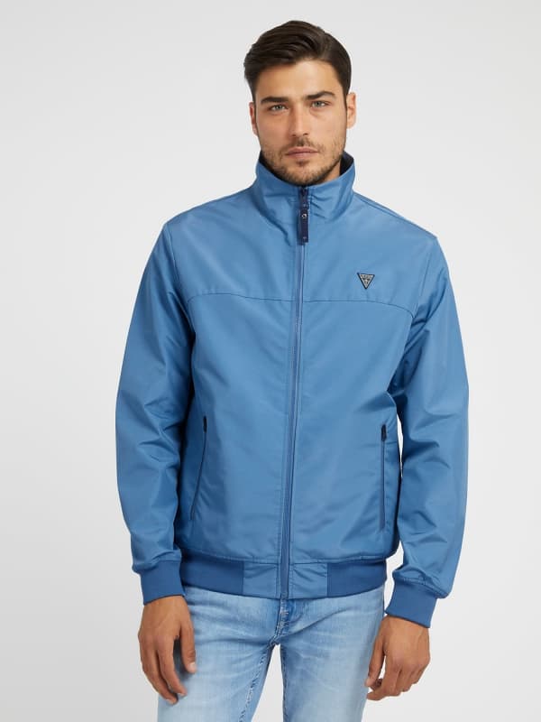 Яке бомбър GUESS Tech Bomber Тюркоазено | M3RL60WO065, 0