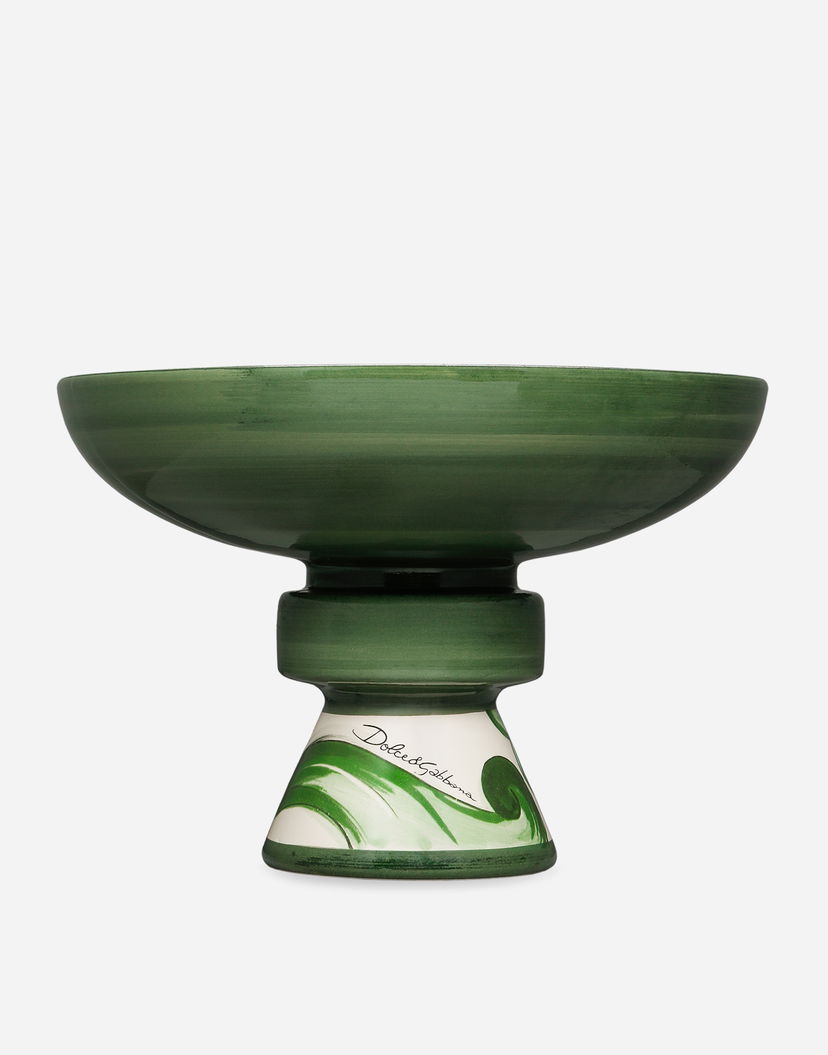 Домашен декор Dolce & Gabbana Dolce & Gabbana Ceramic Serving Platter Зелено | TCC189TCACDUV001