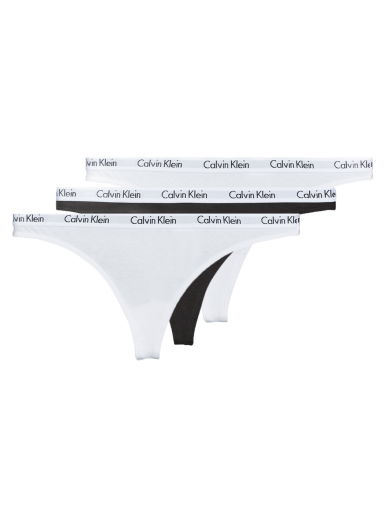 гащички CALVIN KLEIN CAROUSEL THONG X 3 Бяло | 000QD3587E-WZB-NOOS