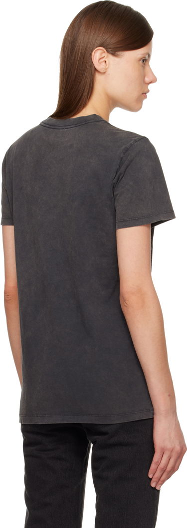 Тениска Isabel Marant Étoile Etoile Zoeline Faded Graphic Logo T-Shirt Сиво | TS0147FA-B1N09E, 2